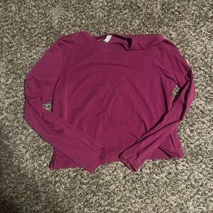 Lululemon Cropped Long Sleeve